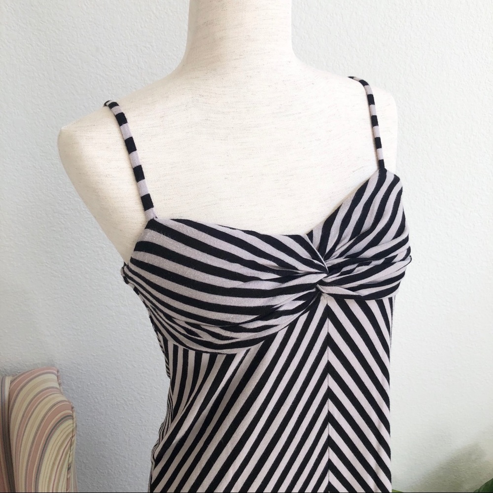 ❌SOLD❌ INC International Concepts Chevron Grey Black Maxi